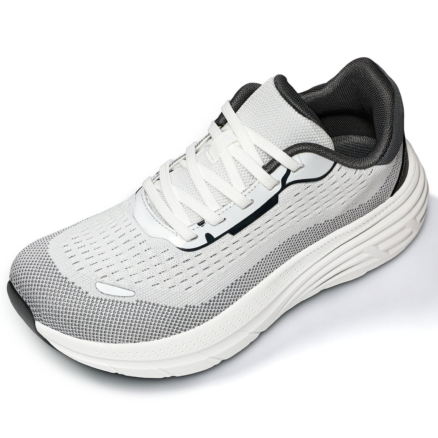 Fidabo Wide Toe Box Walking Shoes for Women, Zero Drop Arch Sneakers, Breathable Cushioned & Non-Slip, Sports Shoes for Running, Tennis, & Fitness