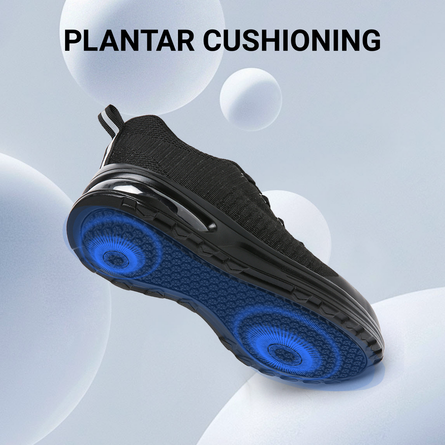 Fidabo Steel Toe Shoes for Men Women Lightweight Comfortable Slip Resistant Safety Work Sneakers Cushion Puncture Proof Shoes Indestructible Shoe for Industry Construction Warehouse